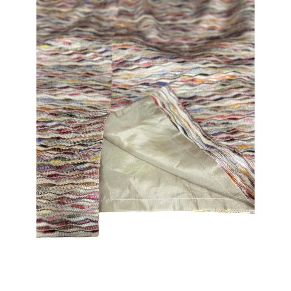 Tailor B-Moss Skirt Women 10 Multicolored‎ A-Line Striped Mini Textured Knit - Picture 6 of 7